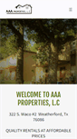 Mobile Screenshot of aaapropertiesonline.com